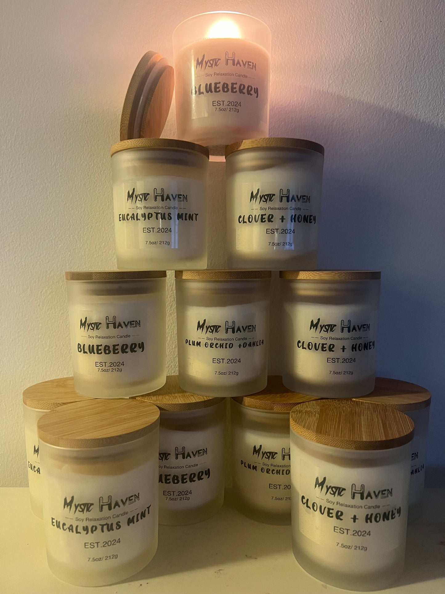 7.5 oz Soy Relaxation Candles
